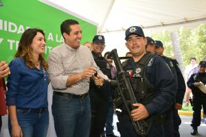 ENTREGA DE PATRULLAS A LA SSPYTM DEL PROGRAMA FORTASEG 2017 (4)