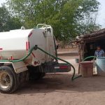 Continua Sebides llevando agua potable a comunidades afectadas por la sequía