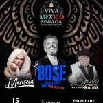 Miguel Bosé, Marisela y el Coyote y su banda Tierra Santa, amenizarán las fiestas en la explanada de Gobierno, la noche del 15 de septiembre