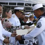 Conmemoran el bicentenario de la consolidación de la independencia en el mar
