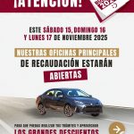 SATES extiende horarios este fin de semana y día festivo por motivo del Buen Fin para brindar una mejor atención a la ciudadanía