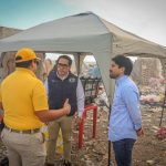 Gobierno de Sinaloa atiende incendio en el Basurón Municipal de Culiacán y respalda a familias trabajadoras