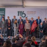 Asiste Gobernador Rocha Moya a Asamblea General Ordinaria del IMSS, encabezada por la presidenta Claudia Sheinbaum