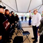 Agradeciendo el trabajo de los elementos de seguridad en Sinaloa, celebra Gobernador Rocha el Día del Policía