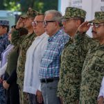 Asiste el gobernador Rocha ceremonia de destrucción de armamento donado y decomisado