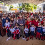 Los niños y las niñas de Sinaloa lo merecen todo, afirma Gobernador Rocha al inaugurar infraestructura en primaria de Culiacán