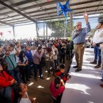 Gobernador Rocha Moya y Eneyda Rocha festejan a miles de familias en la Gran Posada 2025