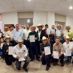 Secretario Ismael Bello Esquivel toma protesta a Francisco Meza para nuevo período en la CCI de Sinaloa