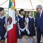 Encabeza Gobernador Rocha la conmemoración del Día de la Bandera