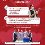Estos son los macrocentros de vacunación contra el Sarampión que se instalarán este fin de semana