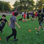 Las canchas deportivas han cambiado la vida de las familias por la convivencia en el bulevar Agricultores