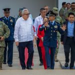 Asiste el gobernador Rocha Moya a la instalación de la Novena Zona Aérea Militar en Culiacán