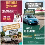 “Aprovecha los últimos 15 días de los programas de regularización vehicular y Licencia Permanente”