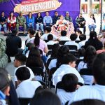 A través de la Feria Municipal de la Prevención en Choix, autoridades orientan y acercan herramientas a la sociedad en beneficio de la seguridad